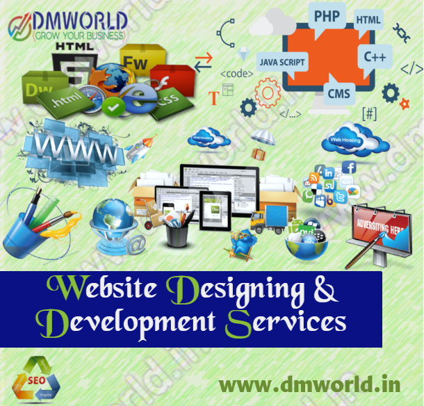 Website Designing & Development Services by DMWorld.in